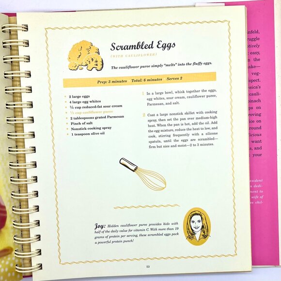 Deceptively Delicious by Jessica Seinfeld 2007 Hardcover Cookbook Kids Healthy - Picture 3 of 8